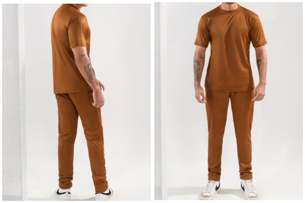 Men's RTW - 2 Pcs Dri-Fit Plain Track Suits
