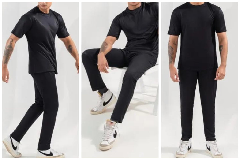 Men's RTW - 2 Pcs Dri-Fit Plain Track Suits