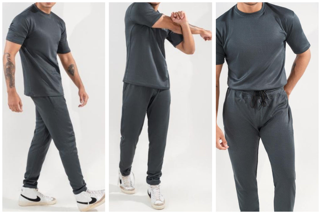Men's RTW - 2 Pcs Dri-Fit Plain Track Suits